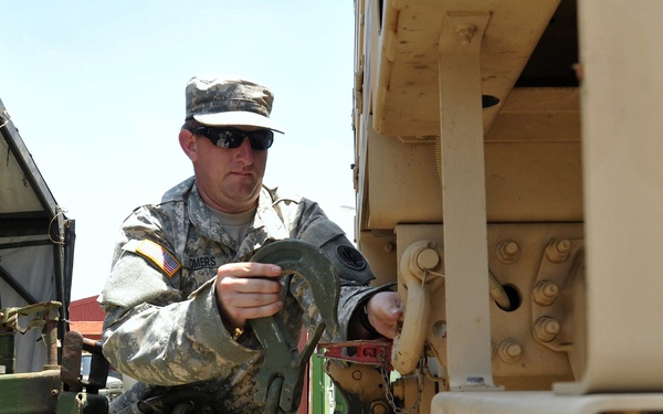 Michigan Army Reserve unit quenches BTH thirst