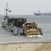 United States and South Korean forces participate in Combined Joint Logistics Over the Shore (CJLOTS) military exercise on the Korean Peninsula