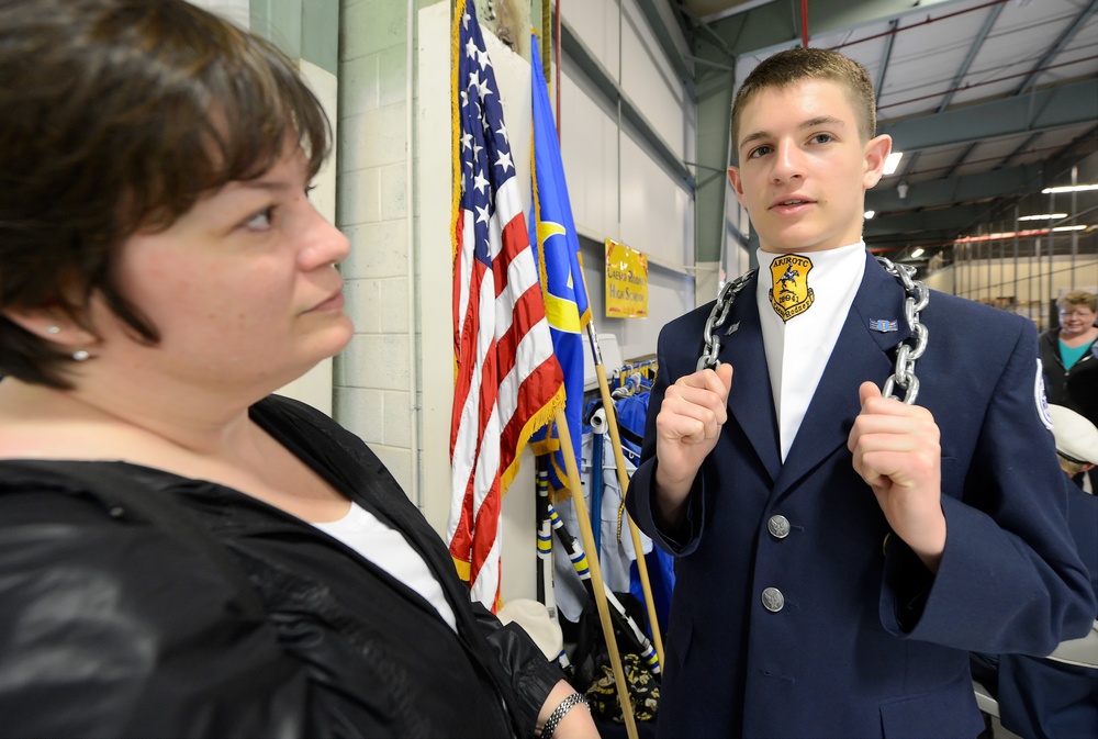 Junior ROTC drill competition 2013