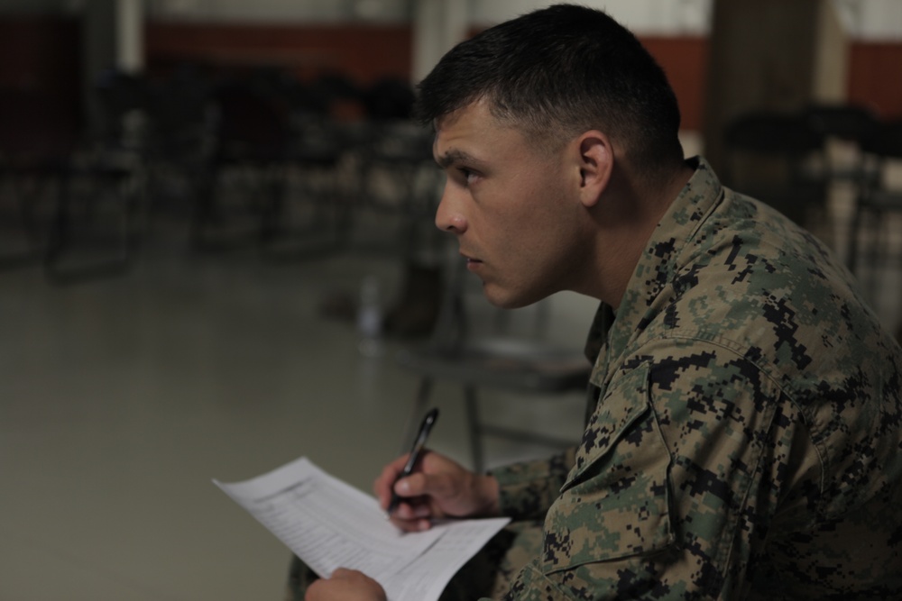 Marines earn MCMAP black belt while deployed