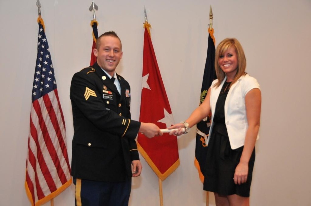 Missouri Guard welcomes Crowley as new Guard officer