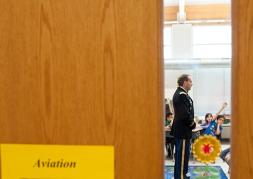USARC soldiers share military experience with students