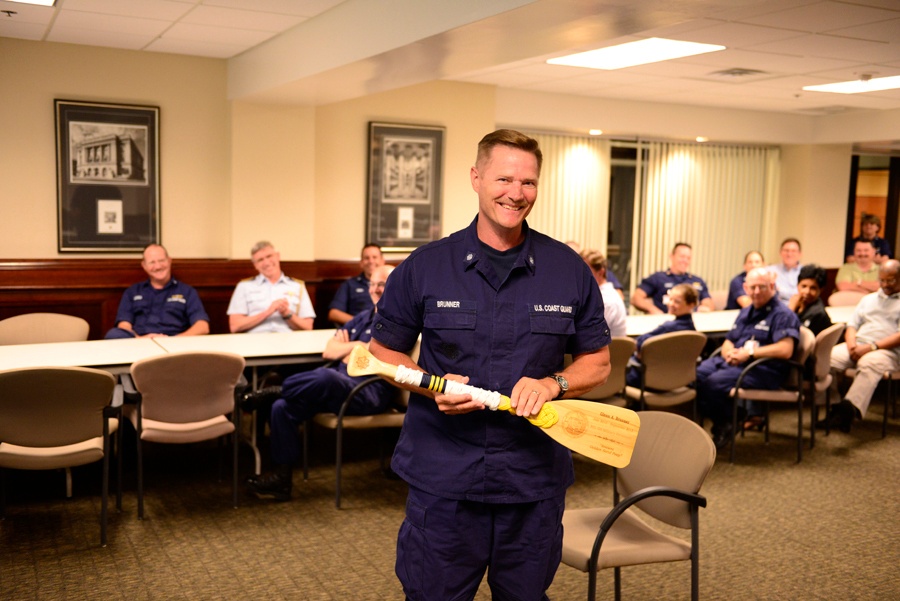 Coast Guardsman retires after 40 years