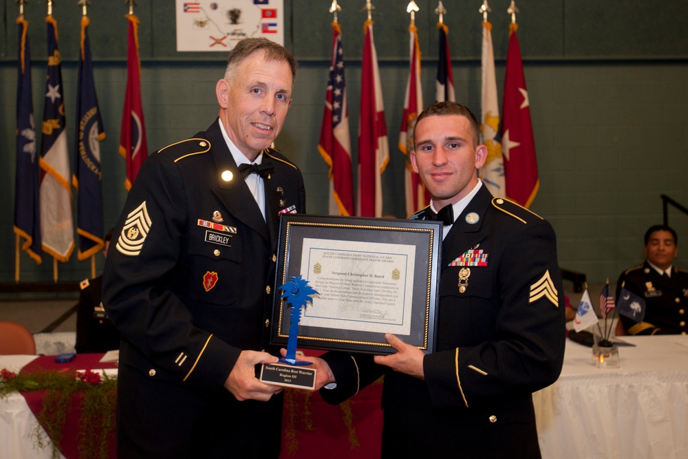 Region III Best Warrior Competition Award Ceremony