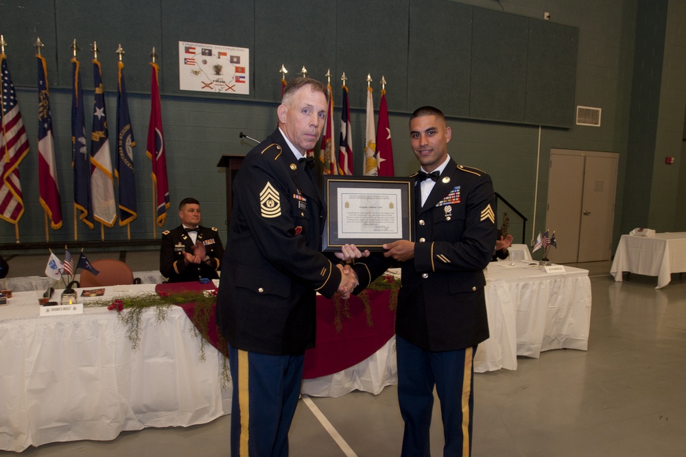 Region III Best Warrior Competition Award Ceremony