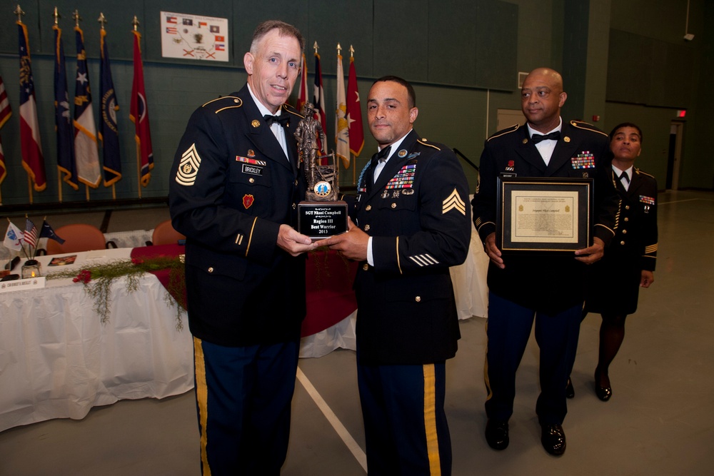 Region III Best Warrior Competition Award Ceremony