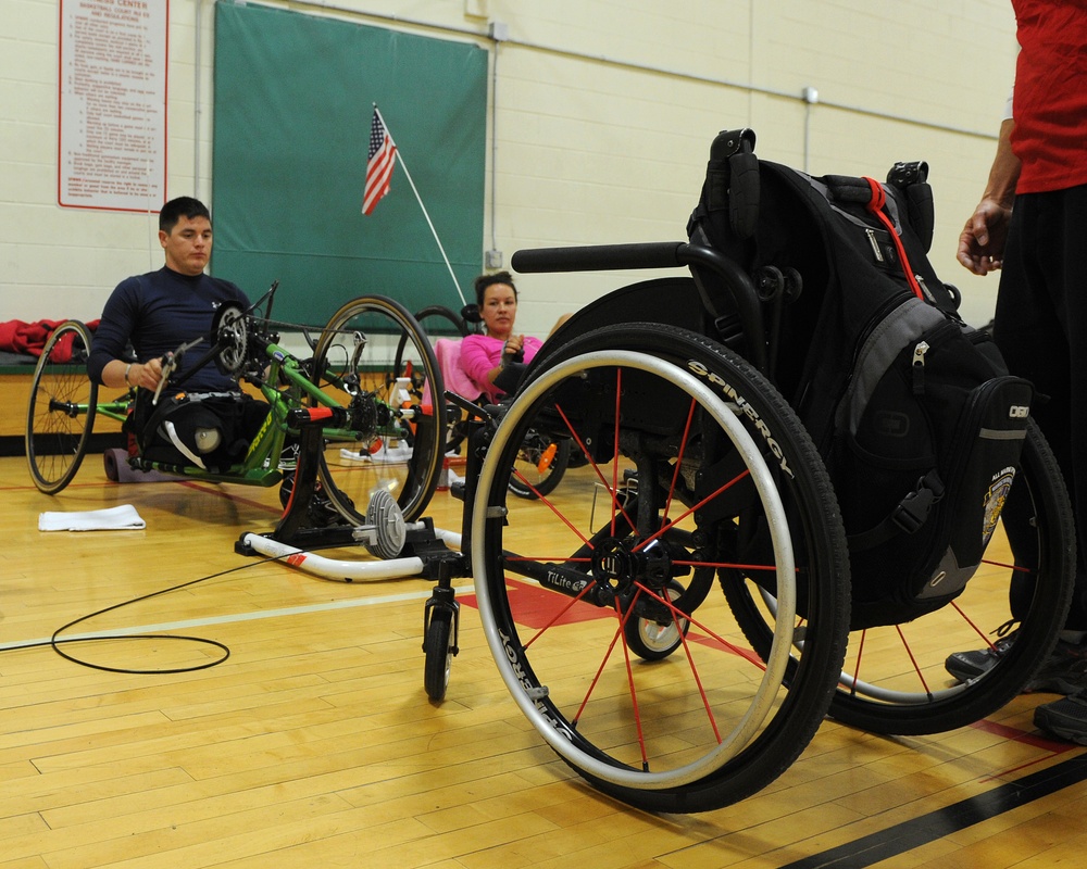 Marine finds new normal at Warrior Games training camp