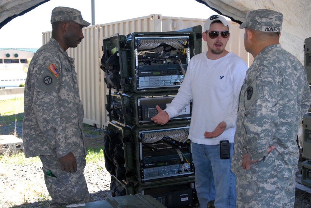 No signals crossed as the 295th SIG preps for annual training