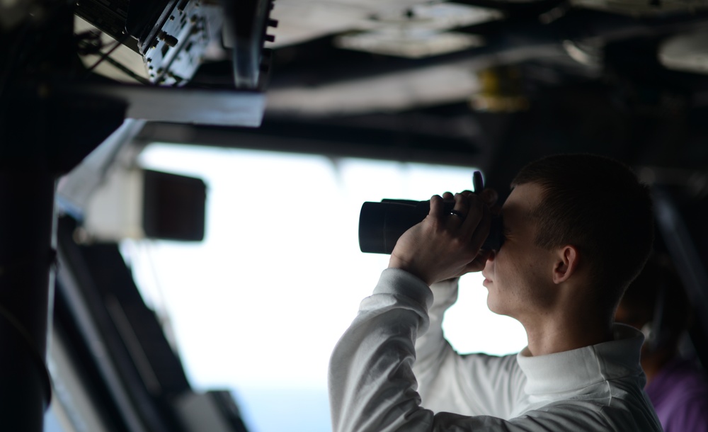 USS George H.W. Bush activity