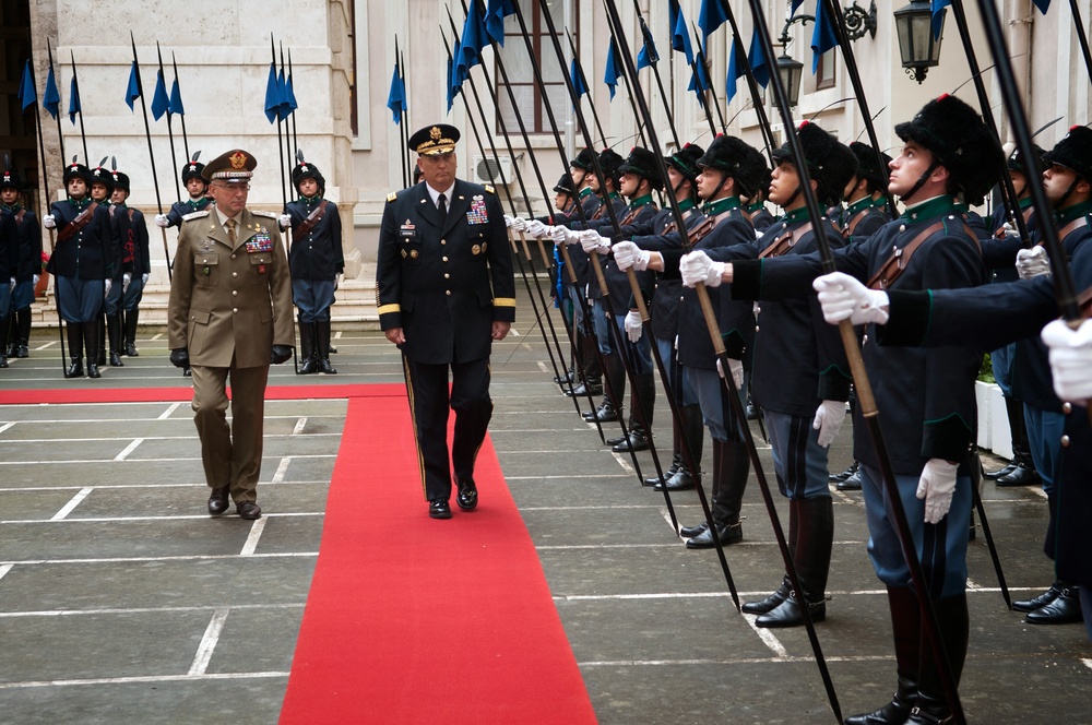 Italian Army Headquarters in Rome