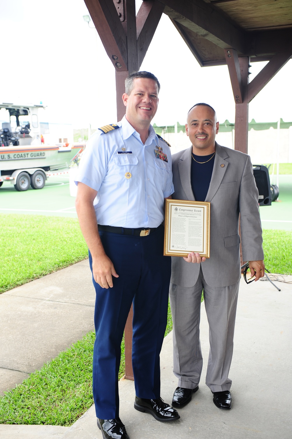 Canaveral-based Coast Guardsmen recognized for role in space shuttle missions