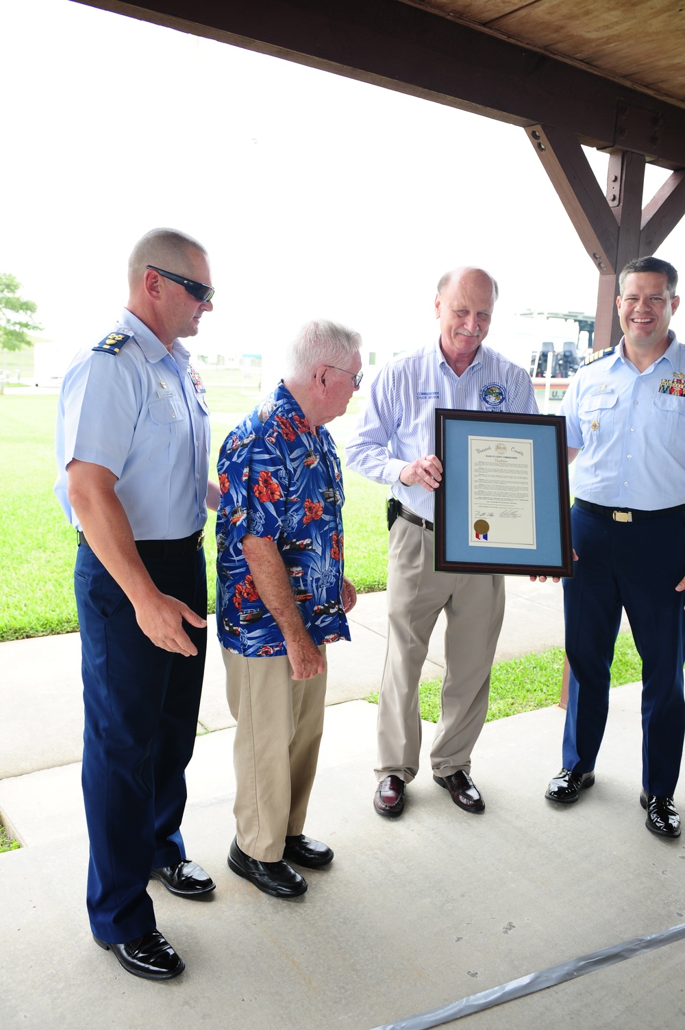 Canaveral-based Coast Guardsmen recognized for role in space shuttle missions