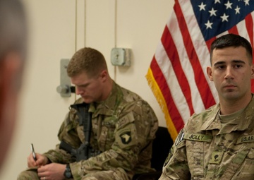 TF Bastogne selects soldier, NCO of quarter