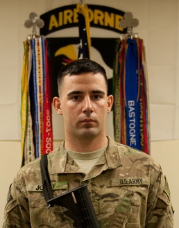 TF Bastogne selects soldier, NCO of quarter