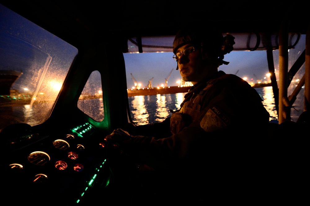 Port Security Unit (PSU) 313 in Pohang, South Korea