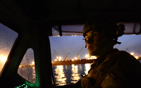 Port Security Unit (PSU) 313 in Pohang, South Korea