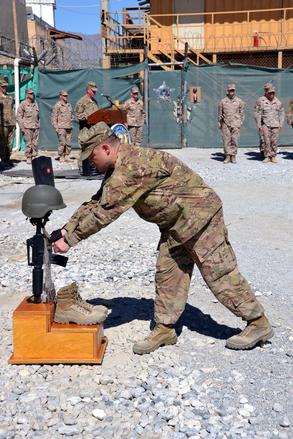CJTF Paladin's EOD Memorial Ceremony