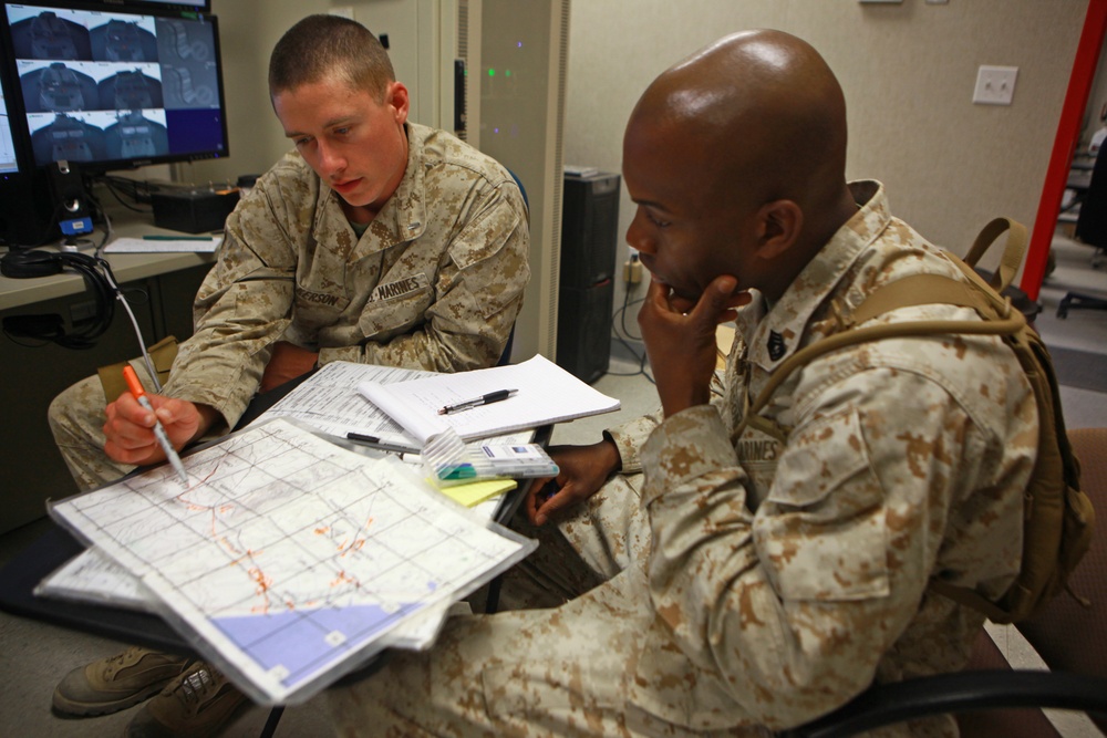 Digital enemies test CLB-6 Marines before deployment