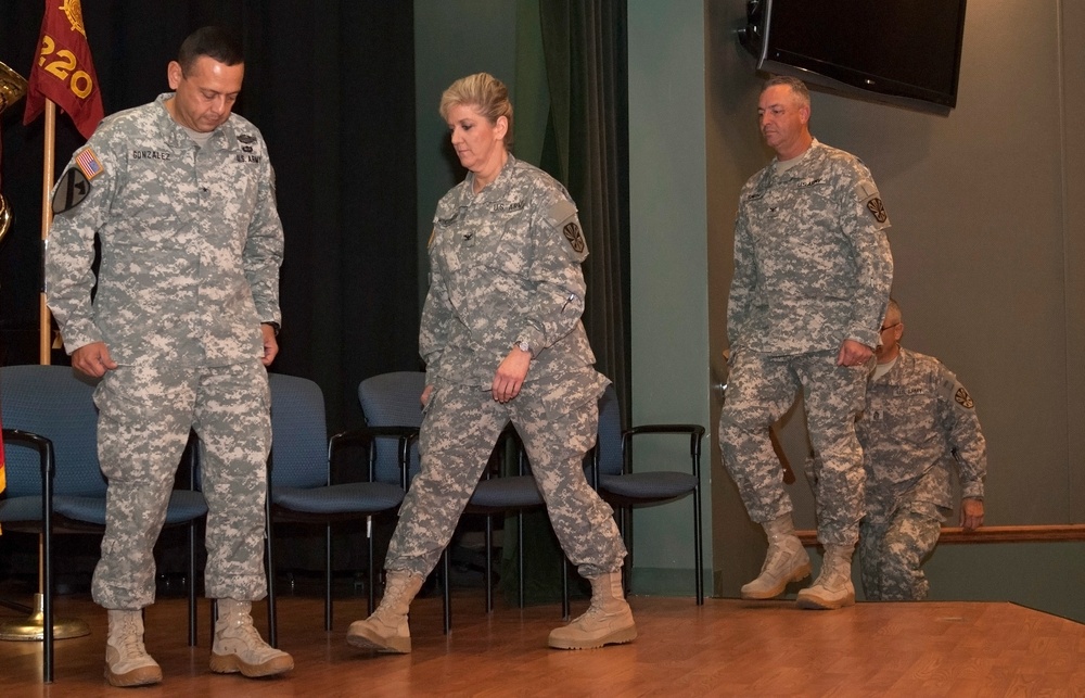 198th RSG change of command