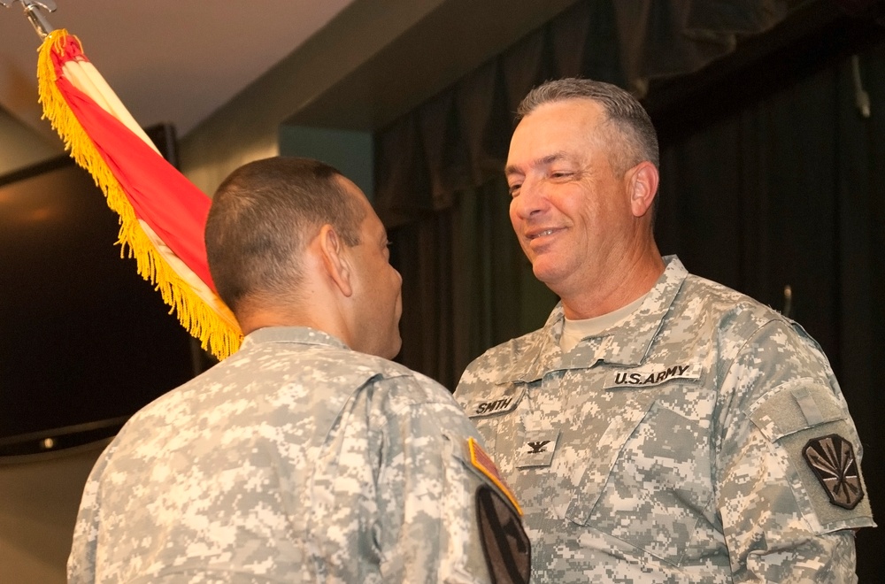 198th RSG change of command