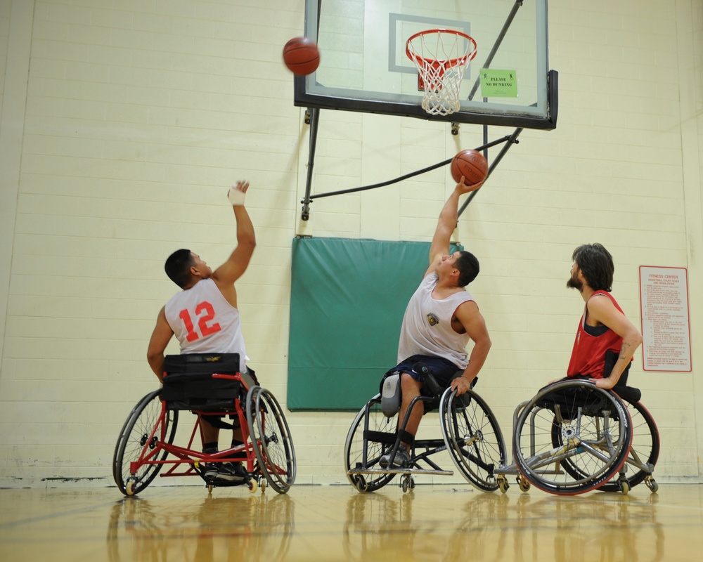 2013 All-Marine Warrior Games team training camp