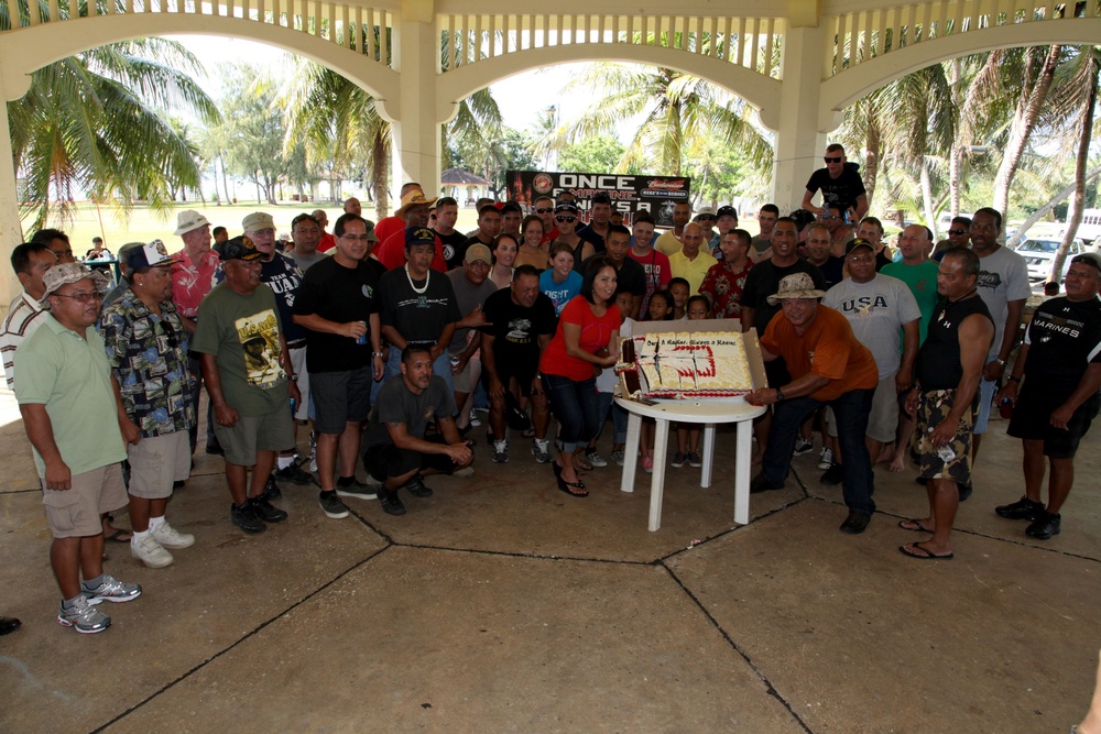Guam veterans share legacy with newer Marines