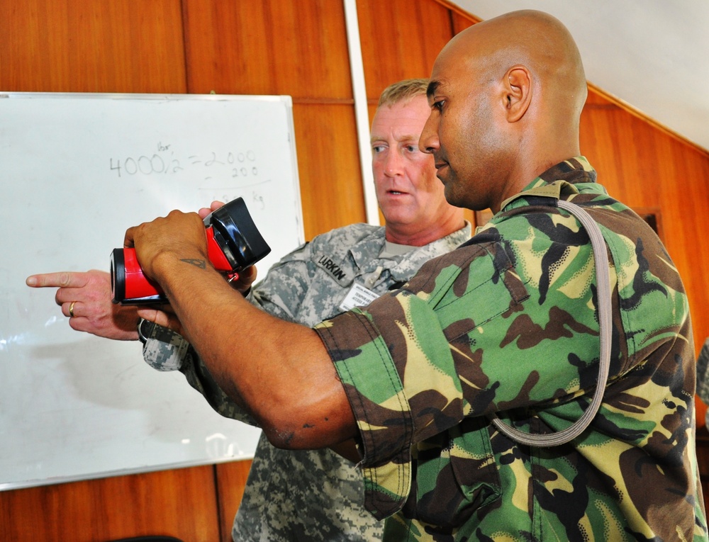 Kentucky soldiers share best practices in Mauritius