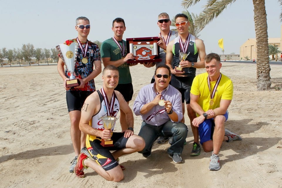 Unexpected victory, CAS wins Qatari triathlon