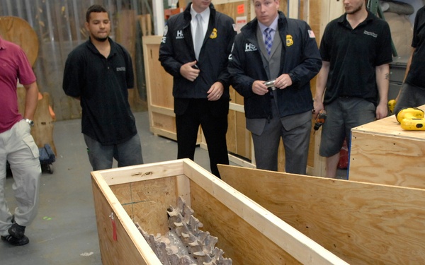 HSI returns dinosaur bones to Mongolia