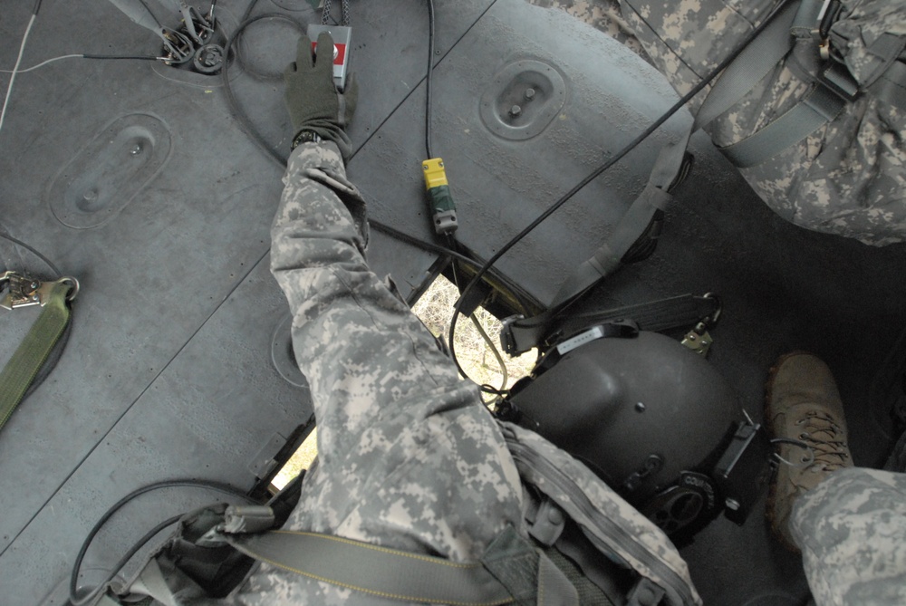 38th Combat Aviation Brigade: Indiana air crews train on water bucket drops