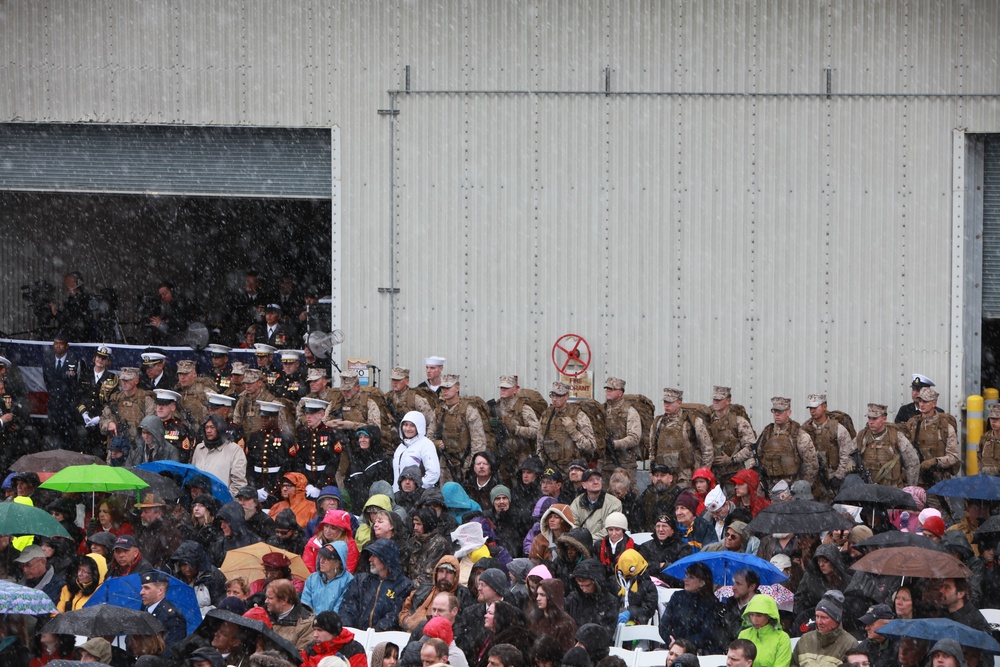 USS Anchorage Commissioning Ceremony