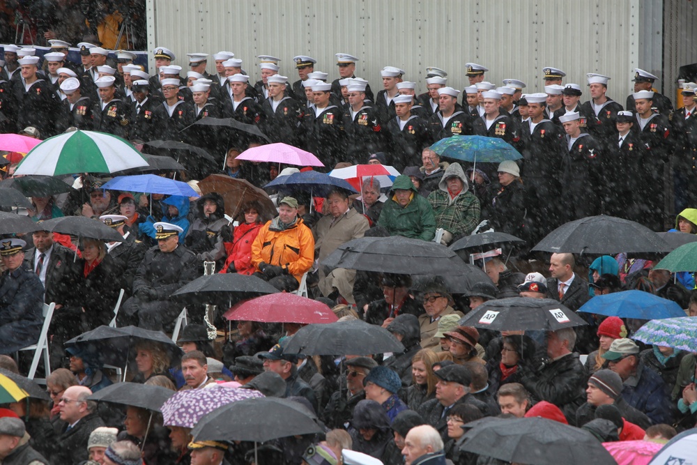 USS Anchorage Commissioning Ceremony