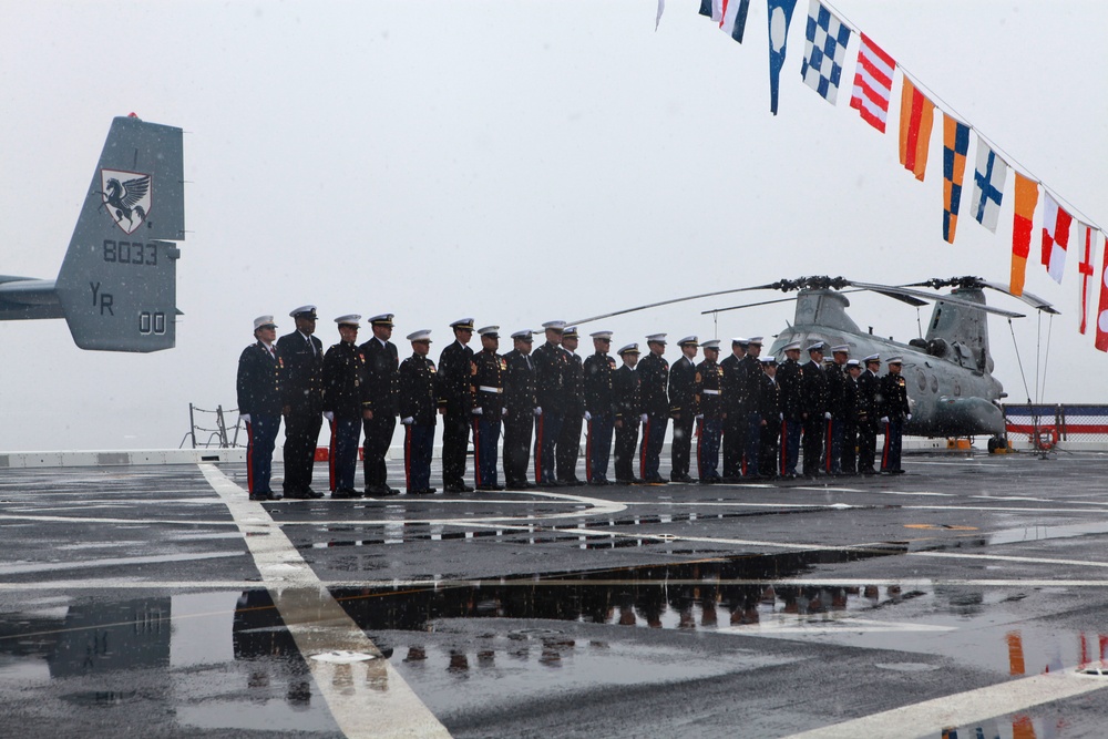 USS Anchorage Commissioning Ceremony