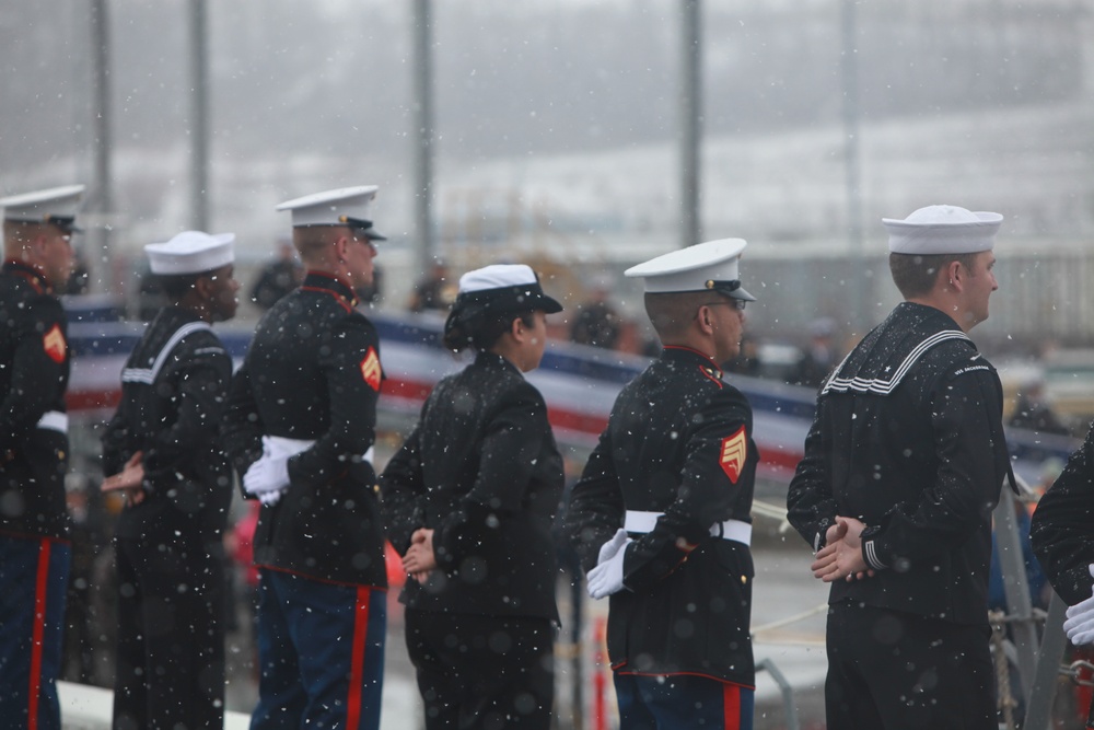 USS Anchorage Commissioning Ceremony