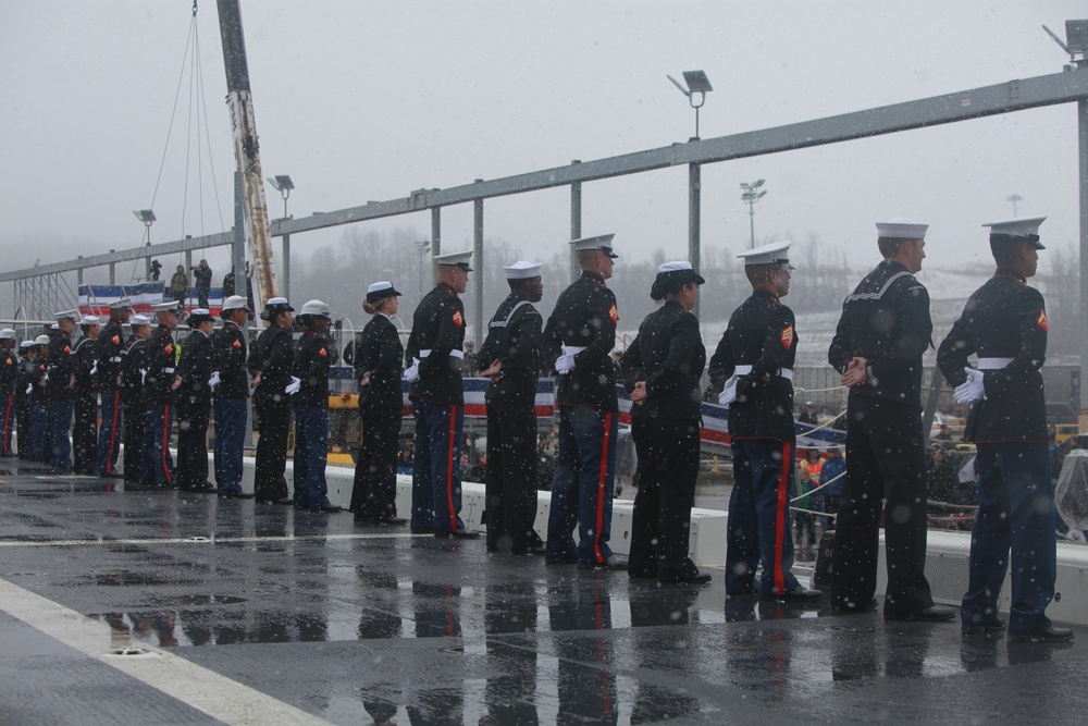 USS Anchorage Commissioning Ceremony