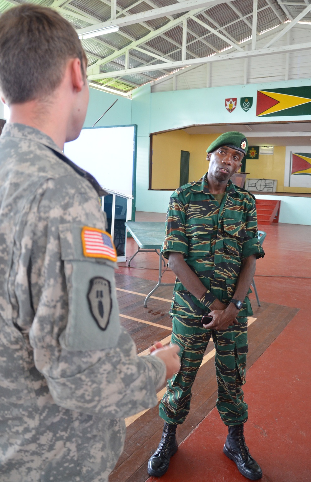 Florida’s EOD experts bring ordnance know-how to Guyana
