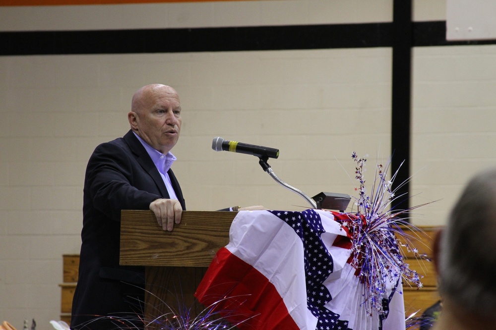 US Congressman Kevin Brady speaks