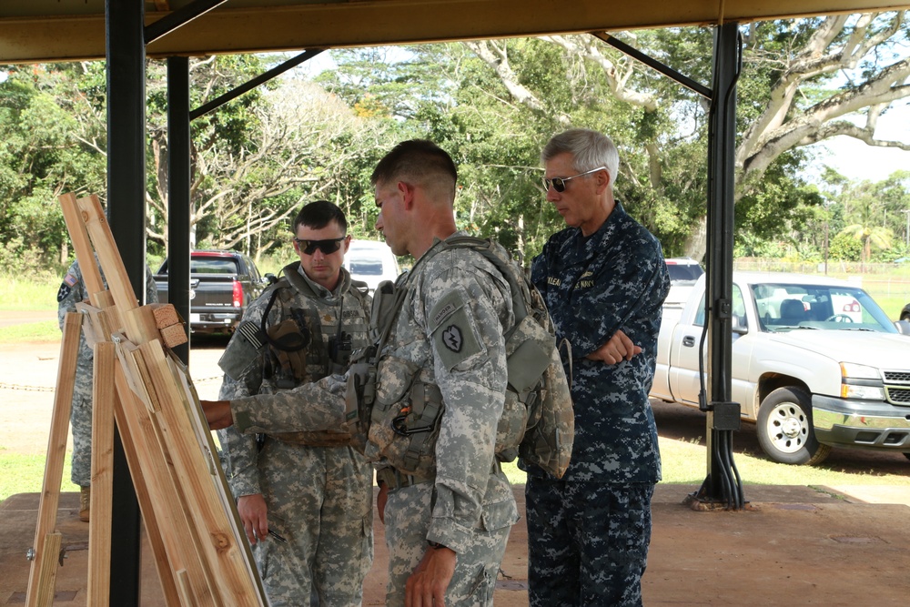 US PACOM commander visits Bronco Brigade’s live-fire exercise