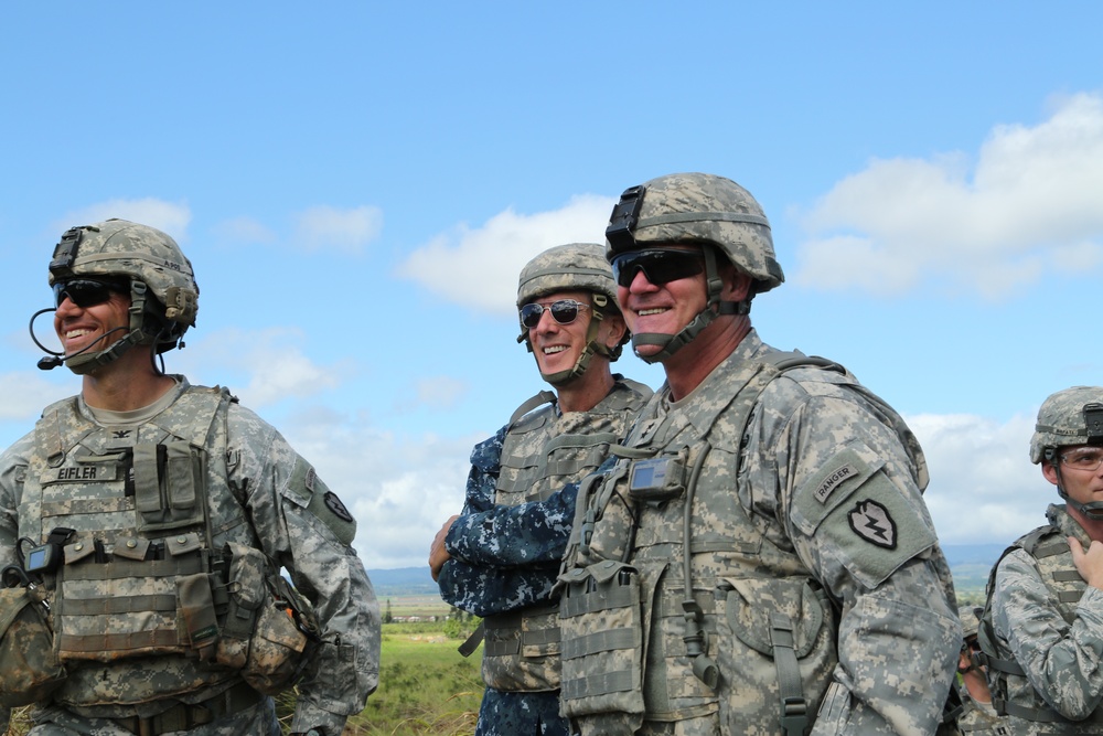 US PACOM commander visits Bronco Brigade’s live-fire exercise