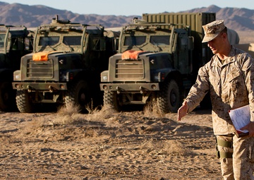 Fighting Fifth conducts command, control tactics training during Exercise Desert Scimitar