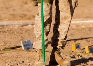 Fighting Fifth conducts command and control tactics training during Exercise Desert Scimitar 2013