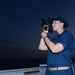 USS Carter Hall sailor navigates