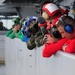 USS Ronald Reagan flight deck action