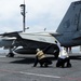 USS Ronald Reagan flight deck action