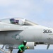 USS Ronald Reagan flight deck action