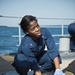 Training aboard USS Hue City