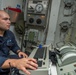 Training drill aboard USS Gravely