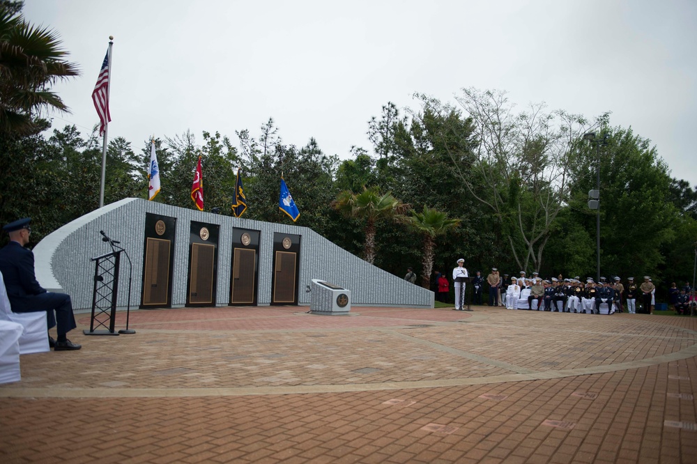 EOD memorial service