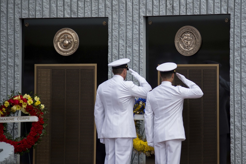 EOD memorial service