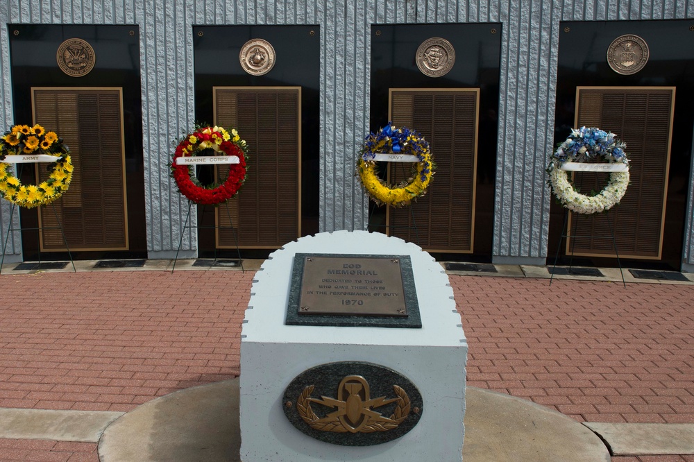 EOD memorial service